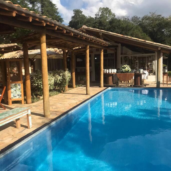 فيلا Sitio Vale Da Colina-Nazare Paulista - 10 Pessoas المظهر الخارجي الصورة